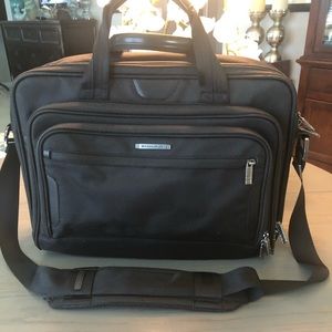 Briggs & Riley Black laptop brief